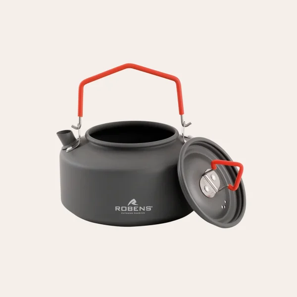 Robens Basecamp Pro Kettle chaleira campismo alumínio anodizado 1L leve compacta trekking cozinha outdoor