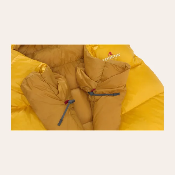Saco cama Robens Couloir 350 -4C leve compacto enchimento penas trekking campismo