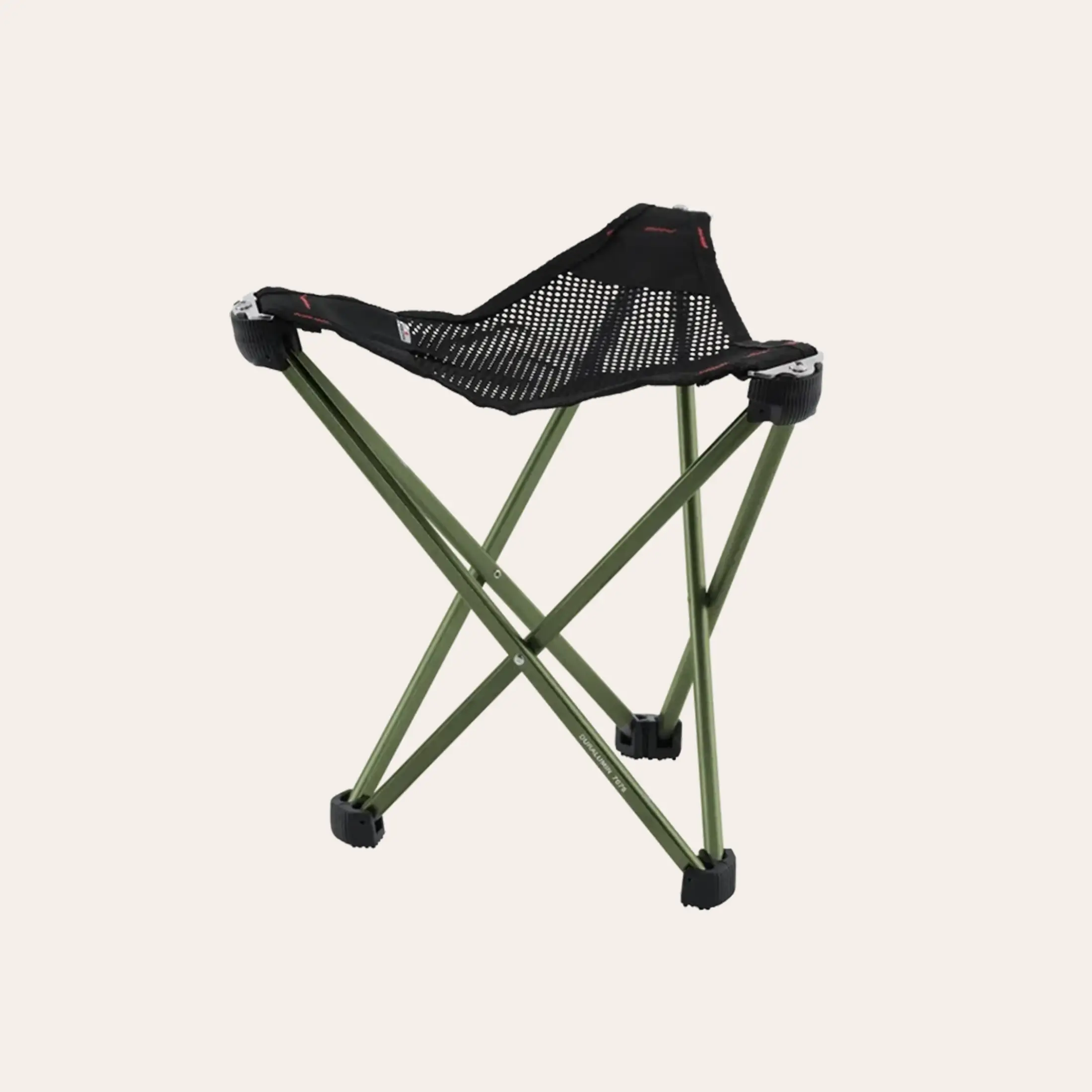 Robens Geographic Glowing Green Stool banco leve e compacto para campismo banco de campismo dobrável leve Robens Geographic Glowing Green alumínio 7075 compacto outdoor