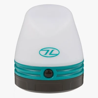 Lanterna de campismo compacta Highlander Outdoor Wee Lantern com base magnética e gancho para tenda, iluminação portátil para campismo e outdoor