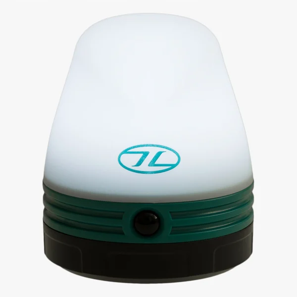 Lanterna de campismo compacta Highlander Outdoor Wee Lantern com base magnética e gancho para tenda, iluminação portátil para campismo e outdoor