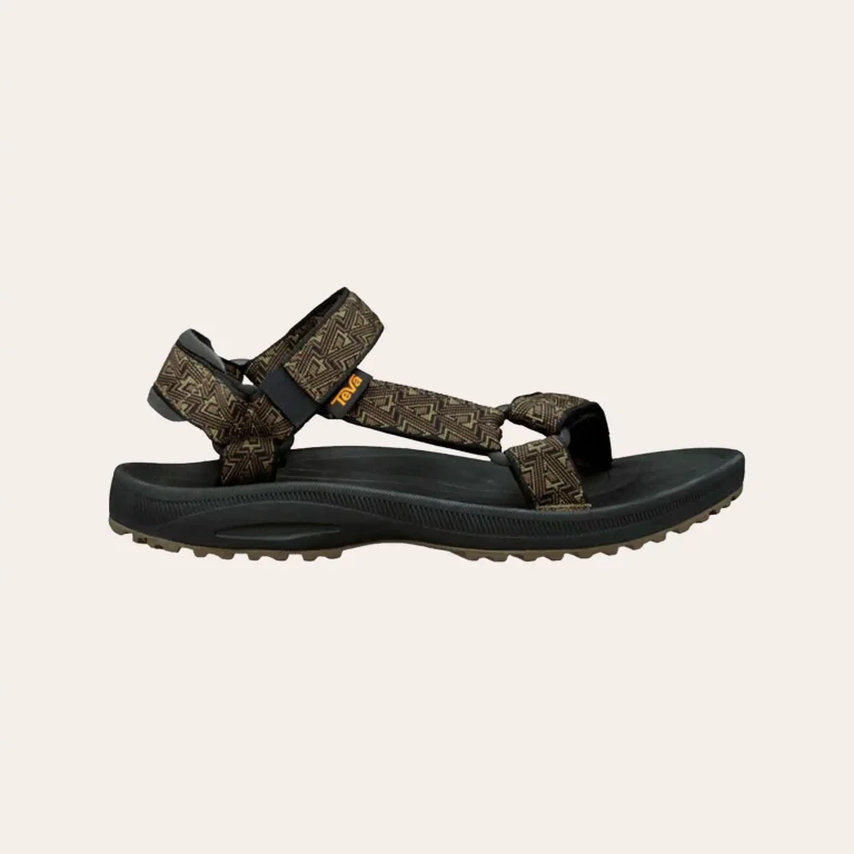 Teva Winsted sandals for men with recycled polyester straps and Durabrasion rubber sole for outdoor use and light hiking