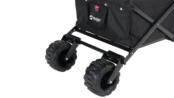 Carrinho dobrável Outwell Hamoa Transporter para campismo e transporte de equipamento outdoor com rodas todo-o-terreno