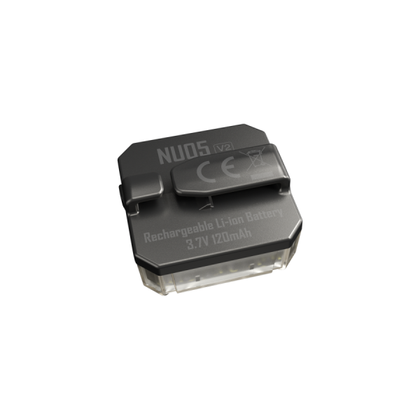 Nitecore NU05 V2 luz LED ultraleve sinalização outdoor USB-C recarregável