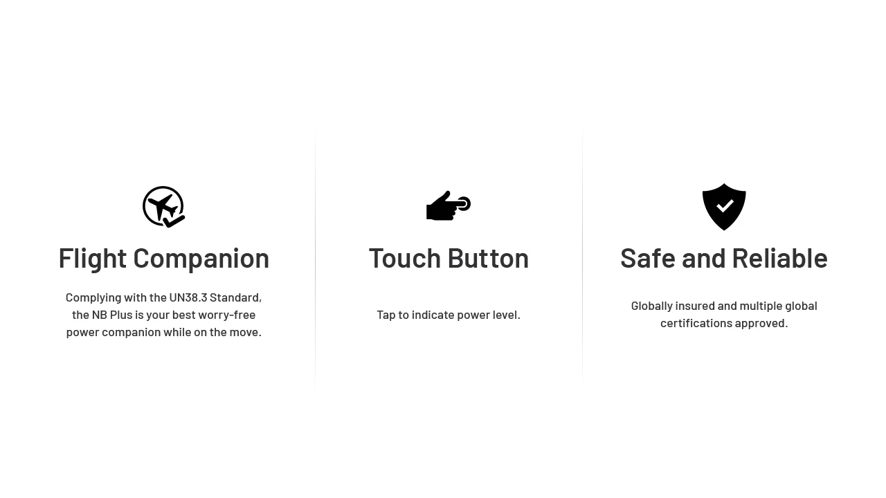 Powerbank Nitecore NB Plus 10000mAh lightweight waterproof IPX7 portable charger USB-C USB-A camping equipment outdoor power