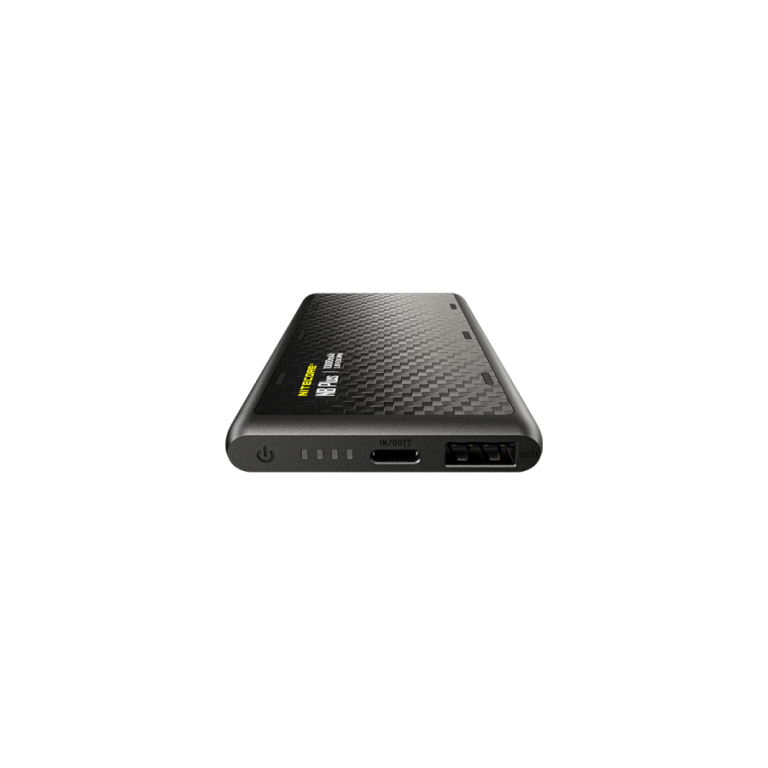 Powerbank Nitecore NB Plus 10000mAh leve impermeável IPX7 carregador portátil USB-C USB-A equipamento de campismo energia outdoor