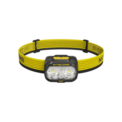 Lanterna frontal Nitecore UT27 800 lúmenes luz LED trail running trekking outdoor iluminação cabeça leve recarregável USB-C CRI alto