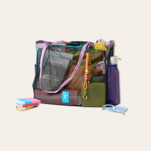 Cotopaxi Arenilla Mesh Tote Del Día bolsa leve em malha sustentável outdoor uso diário