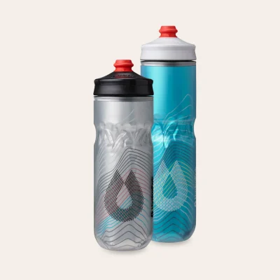 Hydrapak Polar Surge thermos for cycling and hiking with high water flow