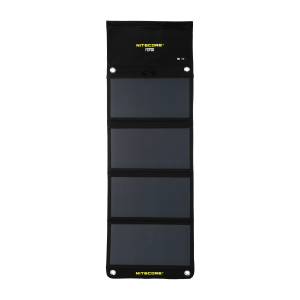 Painel solar dobrável Nitecore FSP30 de 30W para outdoor, trekking e campismo