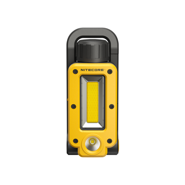 Nitecore NWL20 lanterna multifunções recarregável com luz COB, foco LED, luz vermelha, base magnética e bateria de 5000mAh para campismo e atividades outdoor