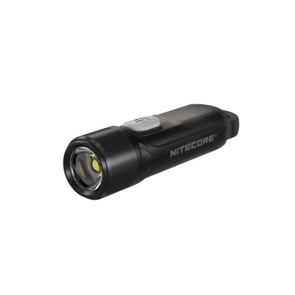 Lanterna de porta-chaves Nitecore TIKI LE com até 300 lúmenes, luz vermelha e azul, carregamento USB-C para campismo e caminhadas