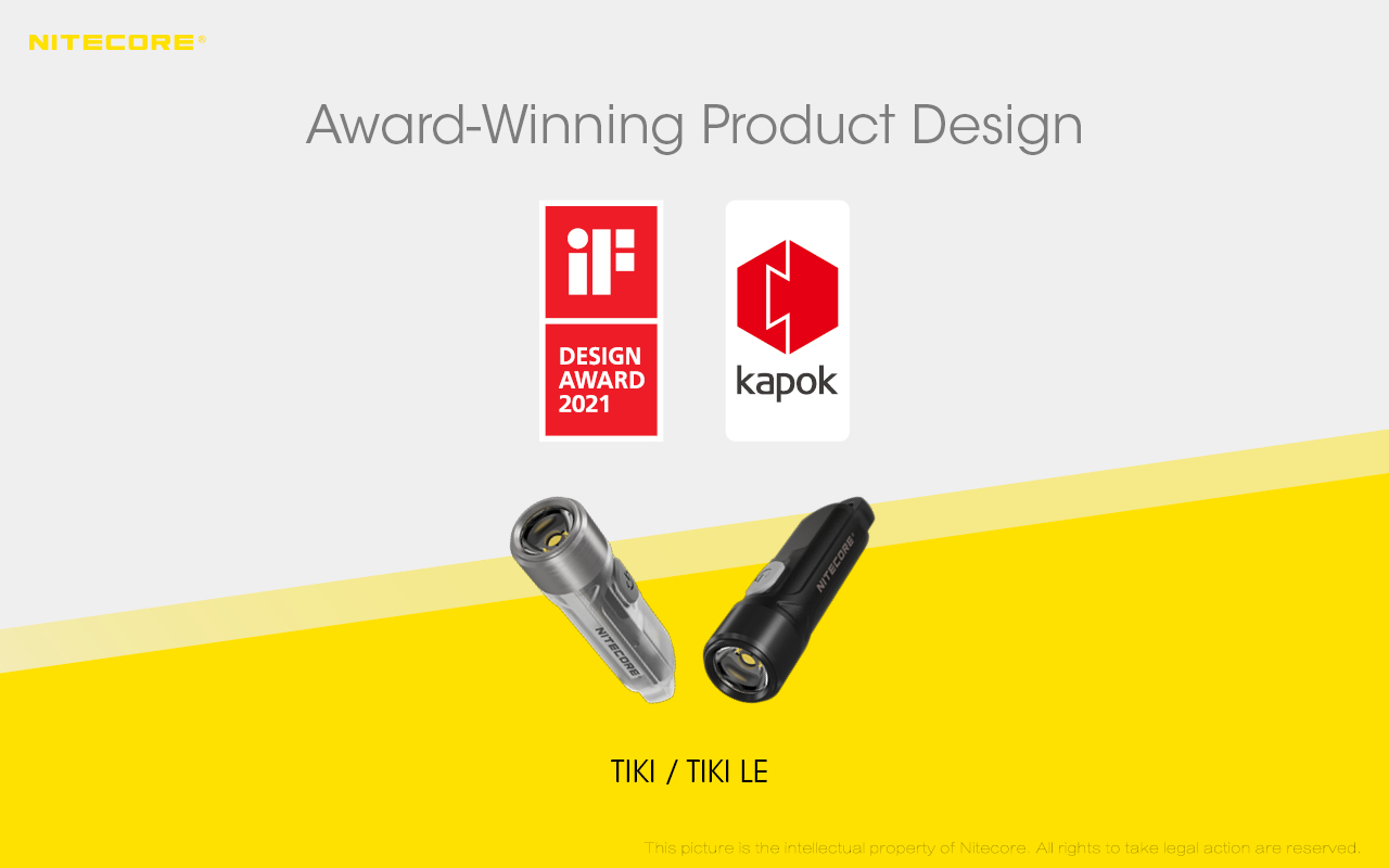 Nitecore TIKI 2 Lanterna de porta-chaves Nitecore TIKI e TIKI LE com até 300 lúmenes, carregamento USB-C e LEDs auxiliares para campismo, caminhadas e atividades outdoor