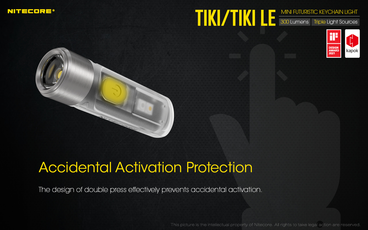 Nitecore TIKI 14 Lanterna de porta-chaves Nitecore TIKI e TIKI LE com até 300 lúmenes, carregamento USB-C e LEDs auxiliares para campismo, caminhadas e atividades outdoor