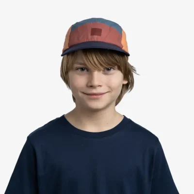 Buff 5 Panel Go Cap Criança Colart Multi boné em algodão com proteção solar UPF 50 para atividades outdoor
