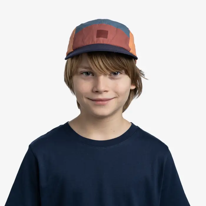 Buff 5 Panel Go Cap Criança Colart Multi boné em algodão com proteção solar UPF 50 para atividades outdoor