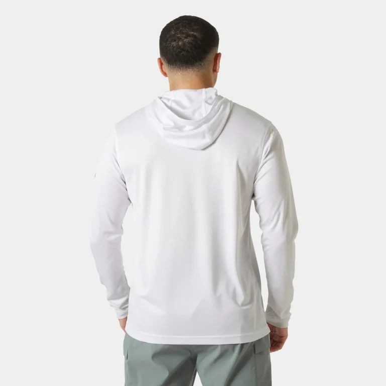Helly Hansen HH Tech Hoodie Lightweight hooded sweatshirt with UPF 50 sun protection for hiking, trail running and outdoor activities
