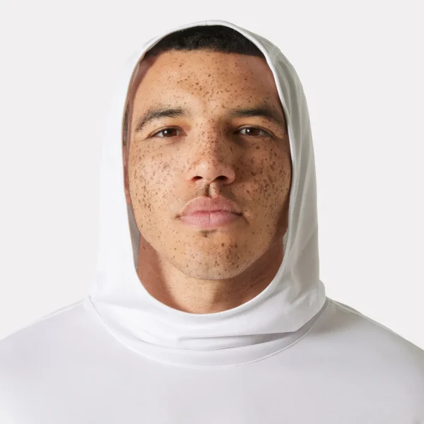 Helly Hansen HH Tech Hoodie camisola técnica com capuz leve proteção solar UPF 50 para caminhadas trail running e atividades outdoor