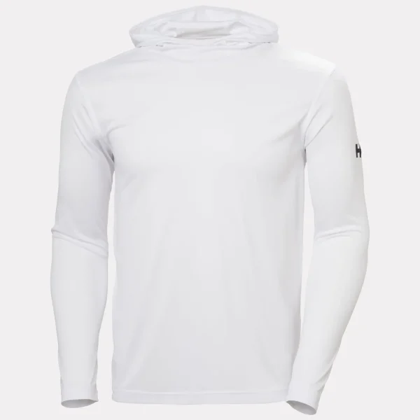 Helly Hansen HH Tech Hoodie camisola técnica com capuz leve proteção solar UPF 50 para caminhadas trail running e atividades outdoor
