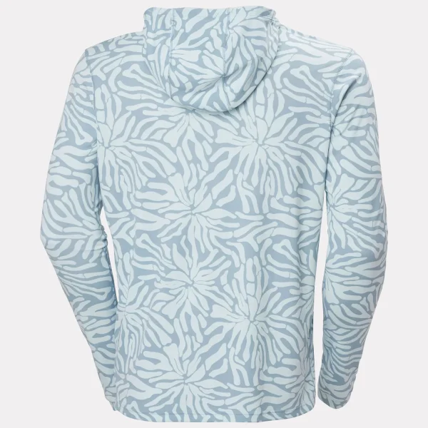 Helly Hansen Men's LIFA Active Solen Hoodie technical hooded sweatshirt with UPF 50+ sun protection for hiking and outdoor activities
