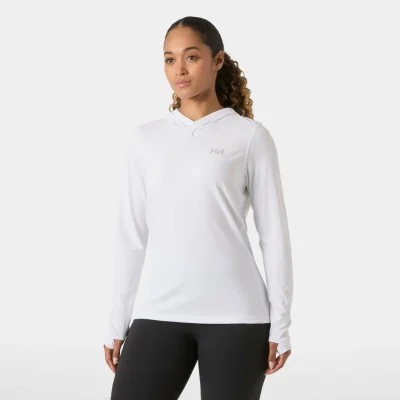Helly Hansen Women's LIFA Active Solen Hoodie Women's technical sweatshirt with UPF 50+ sun protection for hiking, trekking and outdoor activities