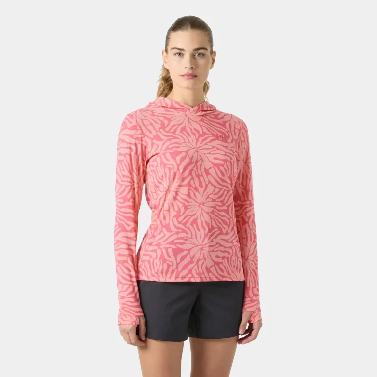 Helly Hansen Women's LIFA Active Solen Hoodie Women's technical sweatshirt with UPF 50+ sun protection for hiking, trekking and outdoor activities