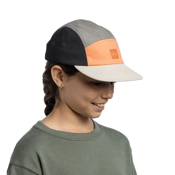 Buff 5 Panel Go Cap Criança Colart Multi boné em algodão com proteção solar UPF 50 para atividades outdoor