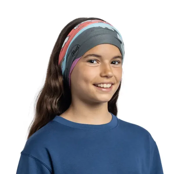 Buff CoolNet UV Multifunctional Children's Neckwear for hiking, camping, beach and outdoor activities with UPF 50 sun protection