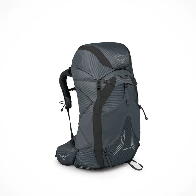 Mochila de trekking ultraleve Osprey Exos 48 para caminhadas de longa distância e aventuras de vários dias