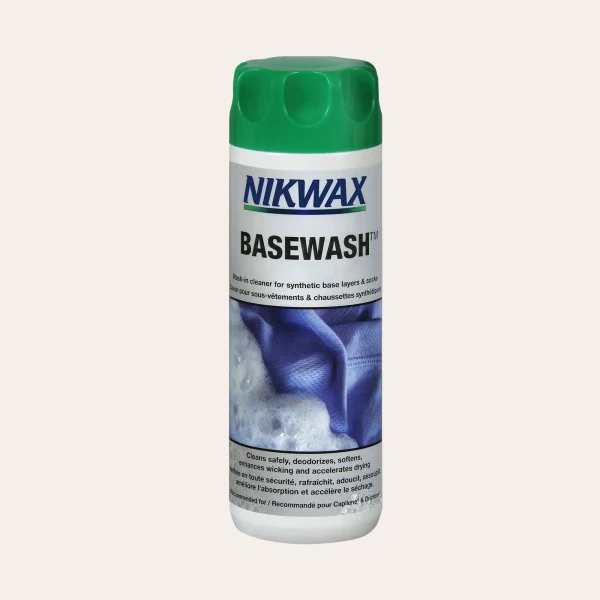 Nikwax BaseWash technical detergent for baselayers and functional outdoor clothing