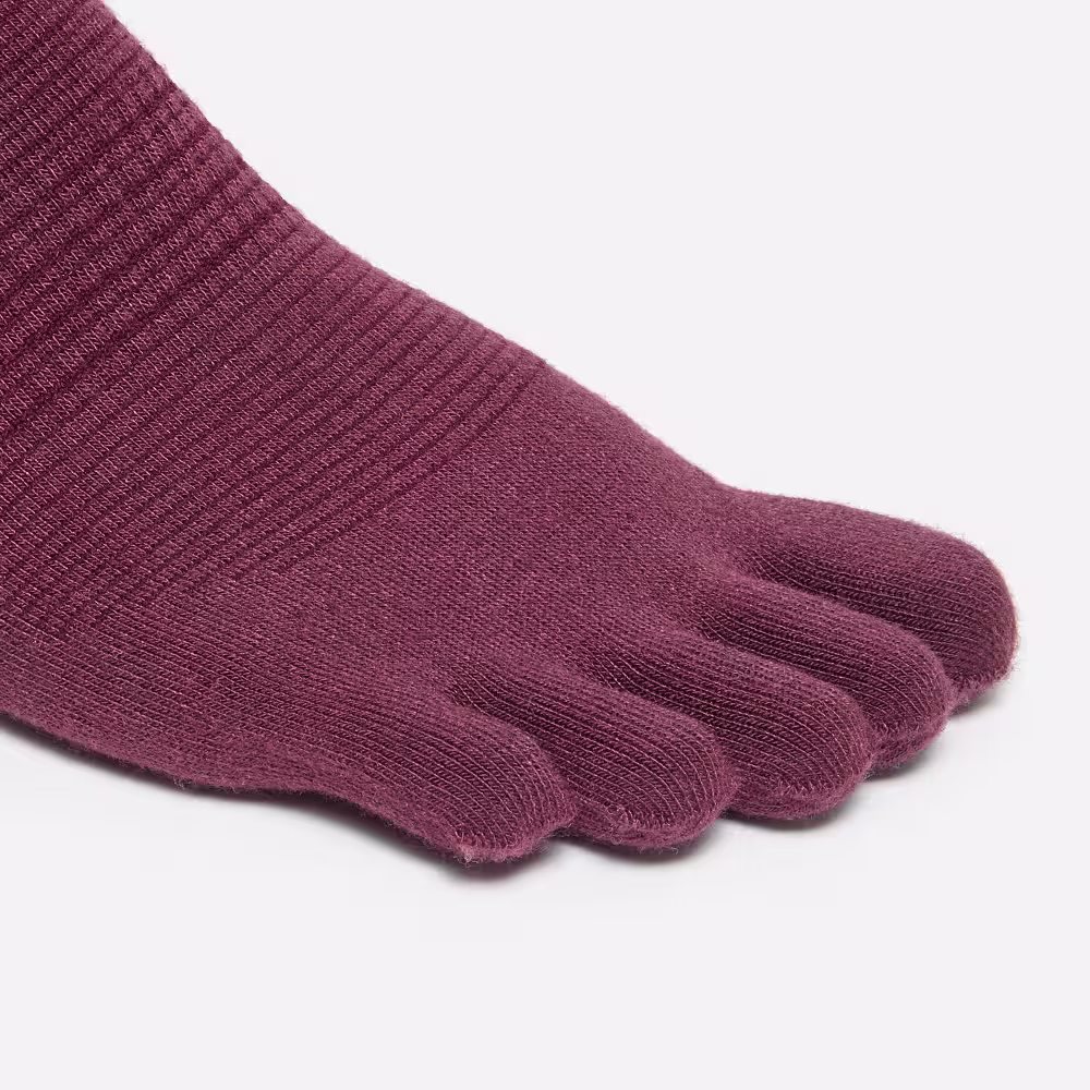 Meias Vibram FiveFingers Crew Socks com dedos individuais para caminhada, trekking, trail running e atividades outdoor
