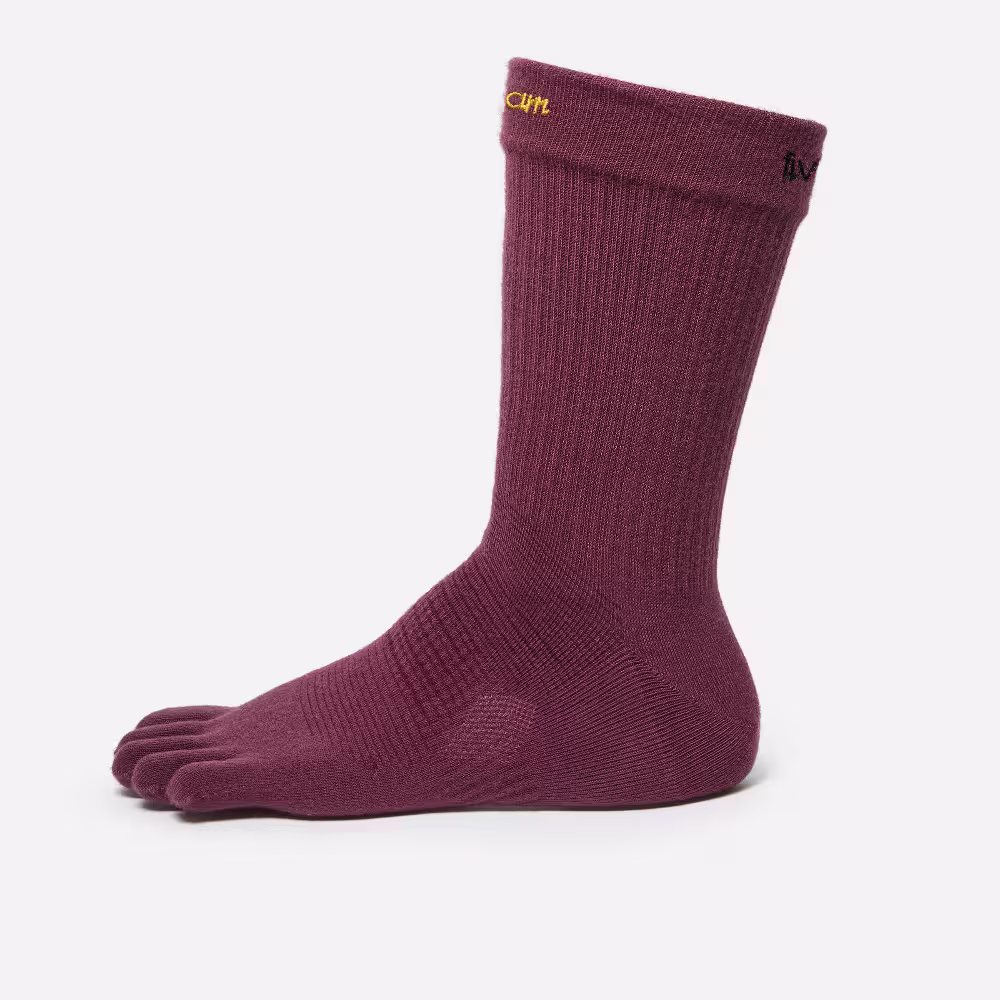 Vibram FiveFingers Crew Socks with individual toes for walking, trekking, trail running and outdoor activities