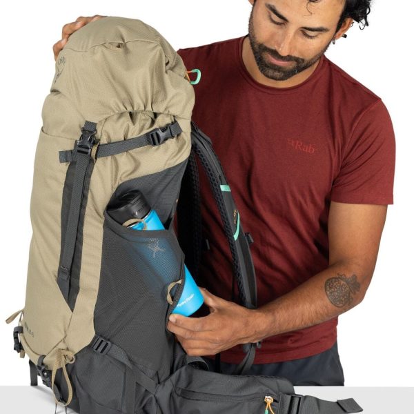 Mochila de trekking Osprey Kestrel LT 45 para caminhadas de vários dias e aventuras ao ar livre