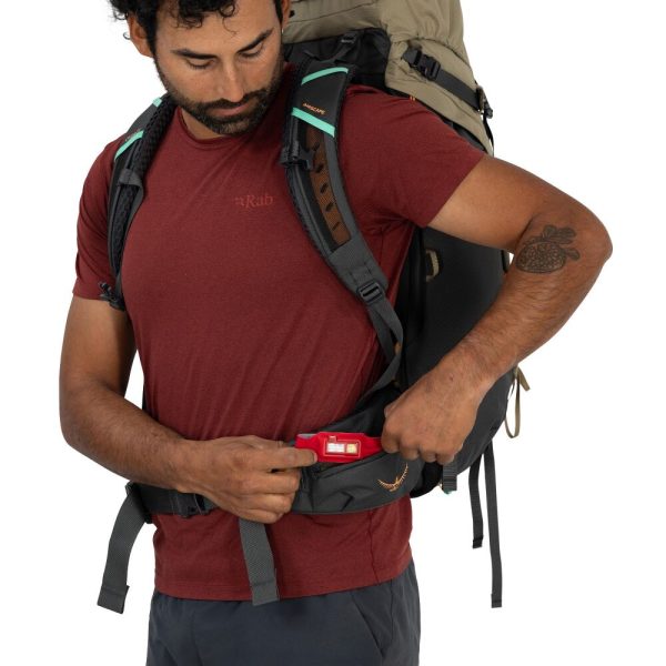 Mochila de trekking Osprey Kestrel LT 45 para caminhadas de vários dias e aventuras ao ar livre