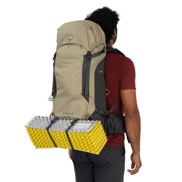 Mochila de trekking Osprey Kestrel LT 45 para caminhadas de vários dias e aventuras ao ar livre