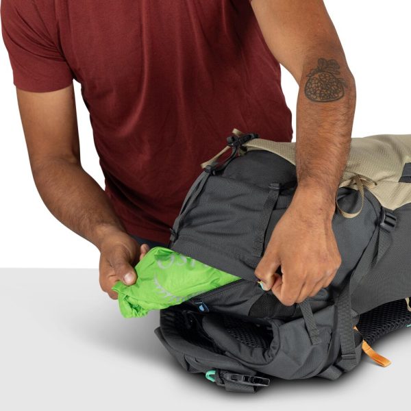 Mochila de trekking Osprey Kestrel LT 45 para caminhadas de vários dias e aventuras ao ar livre