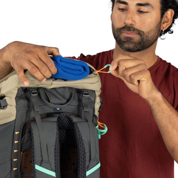 Mochila de trekking Osprey Kestrel LT 45 para caminhadas de vários dias e aventuras ao ar livre