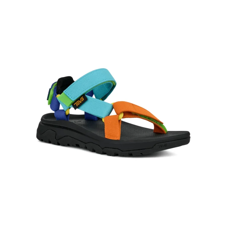 Teva Hurricane XLT JR children’s sandals with adjustable straps and a grippy sole, ideal for walking, leisure and outdoor adventures