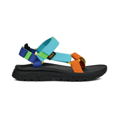 Teva Hurricane XLT JR children’s sandals with adjustable straps and a grippy sole, ideal for walking, leisure and outdoor adventures