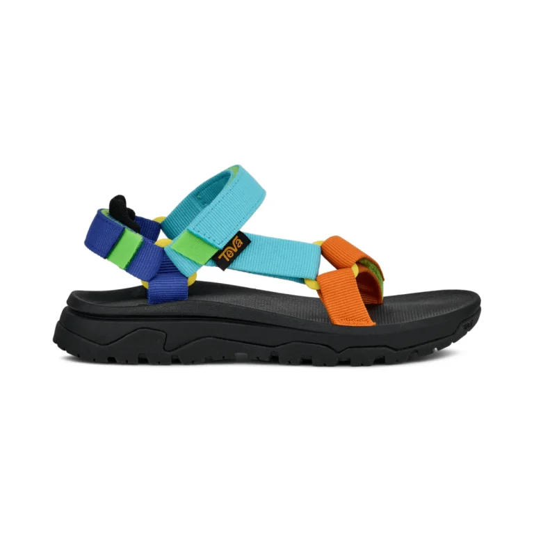Teva Hurricane XLT JR children’s sandals with adjustable straps and a grippy sole, ideal for walking, leisure and outdoor adventures